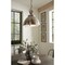 Progress Lighting Medal Collection Brushed Nickel One-Light Pendant P500212-009 - alternate 7